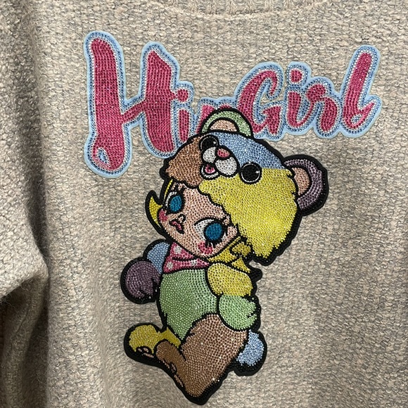 Wool Embellished Sweater one size brand new - Picture 3 of 4